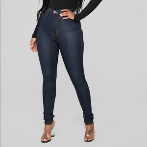 Dark Denim Fashion Nova Jeans